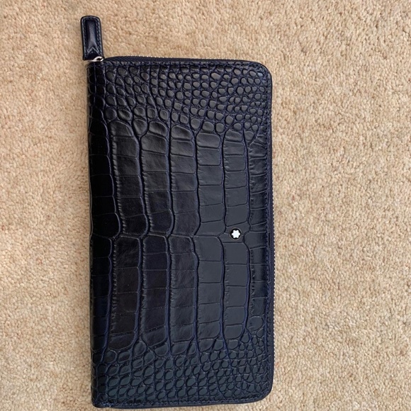 MONTBLANC Zip-around Wallet - Picture 1 of 5